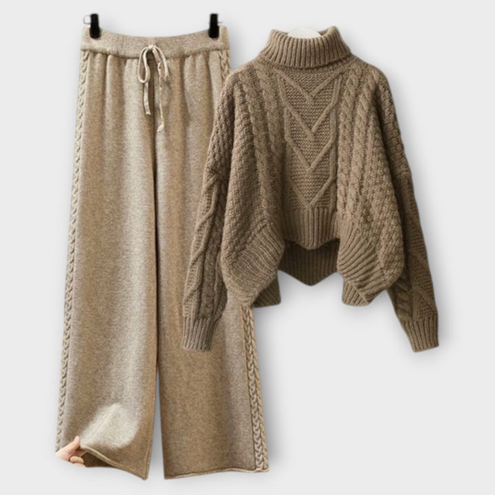 Olivia – Elegants Strick-Set