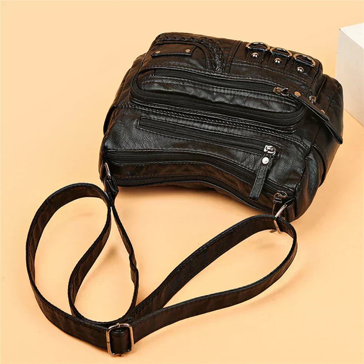 Olivia – Eleganti Schultertasche im Vintage-Stil