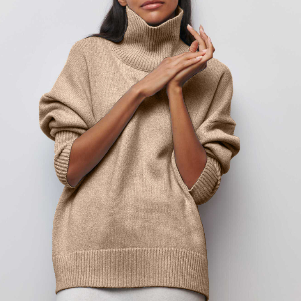 Katrielle – bequemer Rollkragenpullover