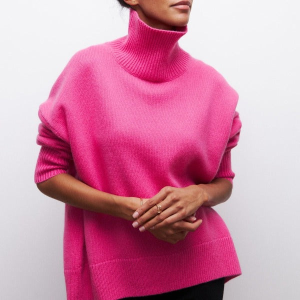 Katrielle – bequemer Rollkragenpullover