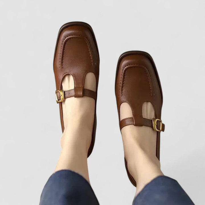 Kyrahnae | Mary-Jane-Schuhe mit orthopädischem T-Riemen