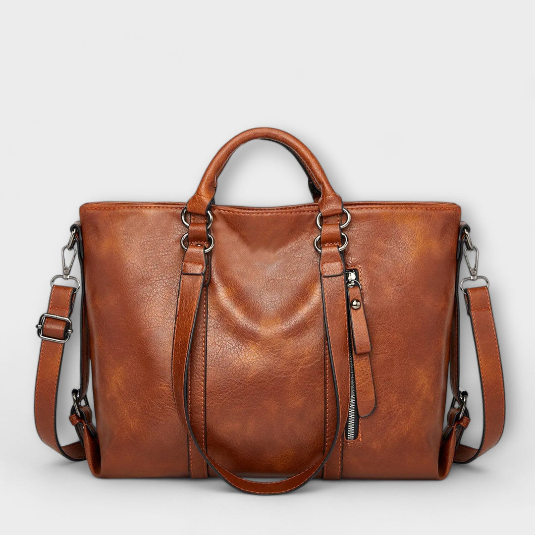 Cécile. – Grossi Lederhandtasche