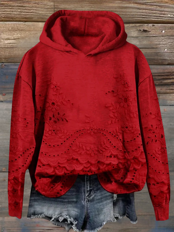 LÉONA™ | 3D-bedruckte Hoodie – Komfort & Style für de Alltag