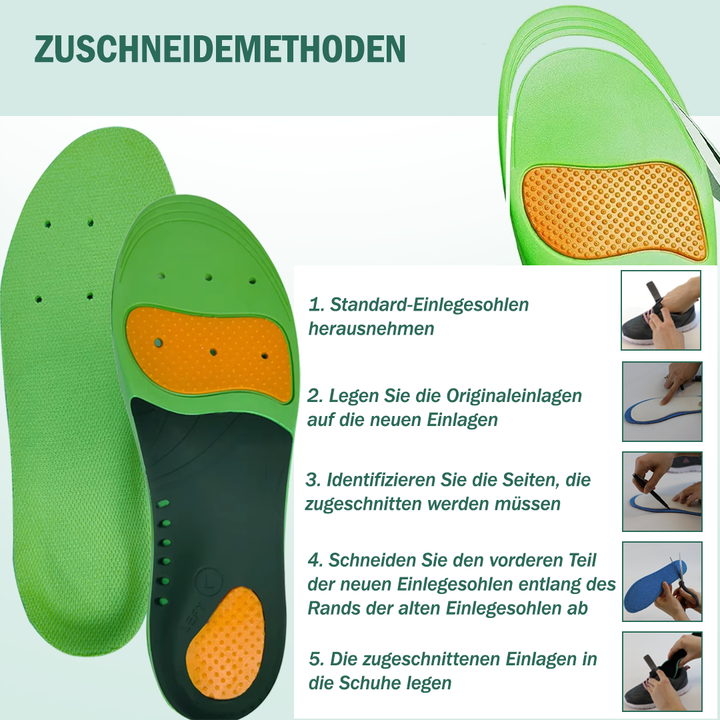 Magischi Schueinlage vo Montela – Unterstützig fürs Fuessgwölb
