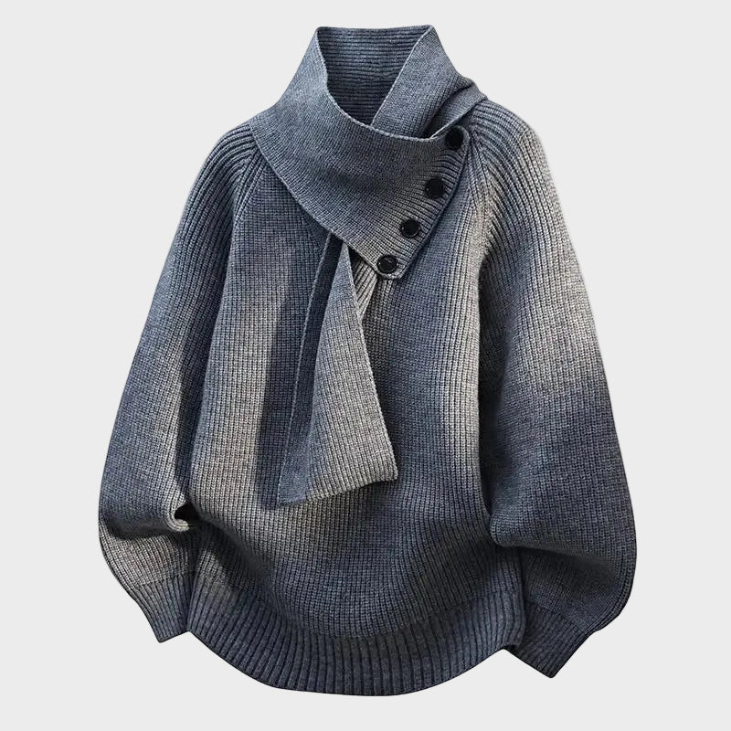 Arielle – Bequemer Pullover mit Schalkragen