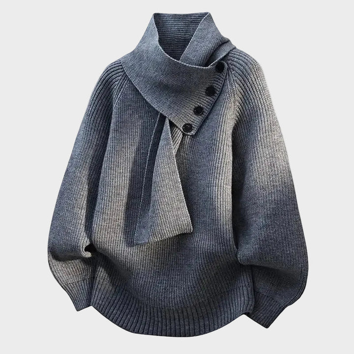 Arielle – Bequemer Pullover mit Schalkragen