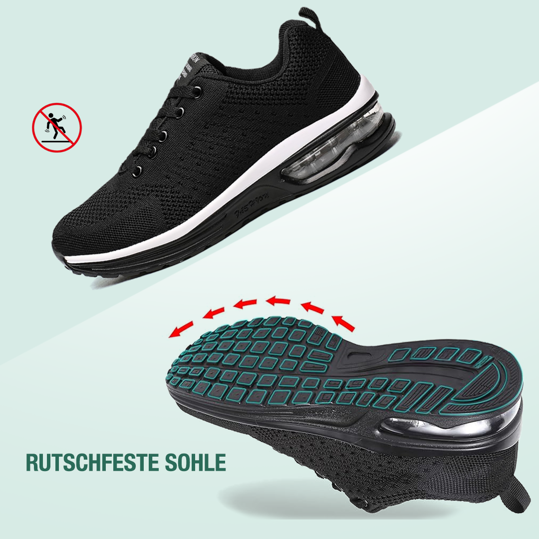 SanoWalk Komfortschueh – ganz schwarz