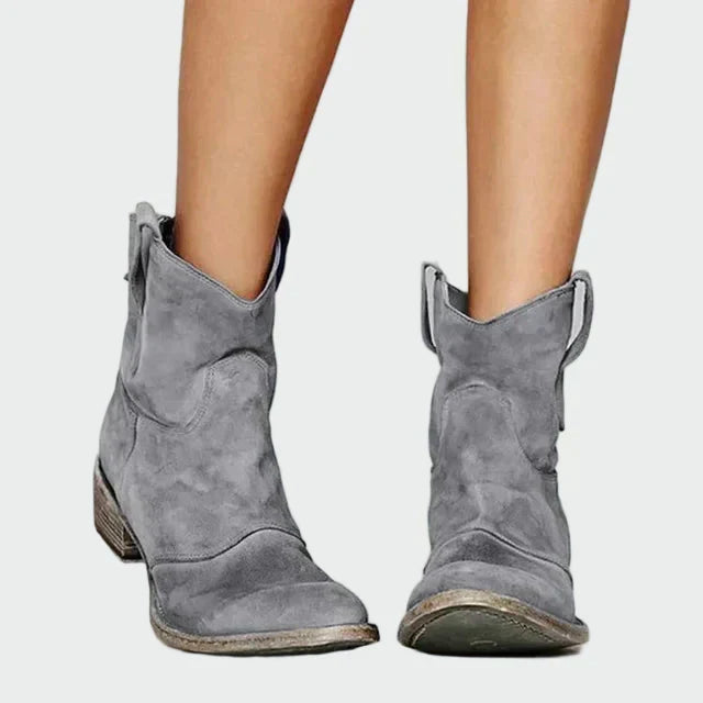 Sára – Retro-Stiefeletten im Cowboy-Stil