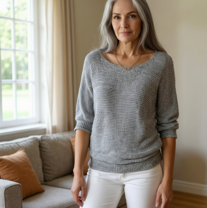 Lucienne™ – Bequemes, elegantes, fliessendes Alltagstop