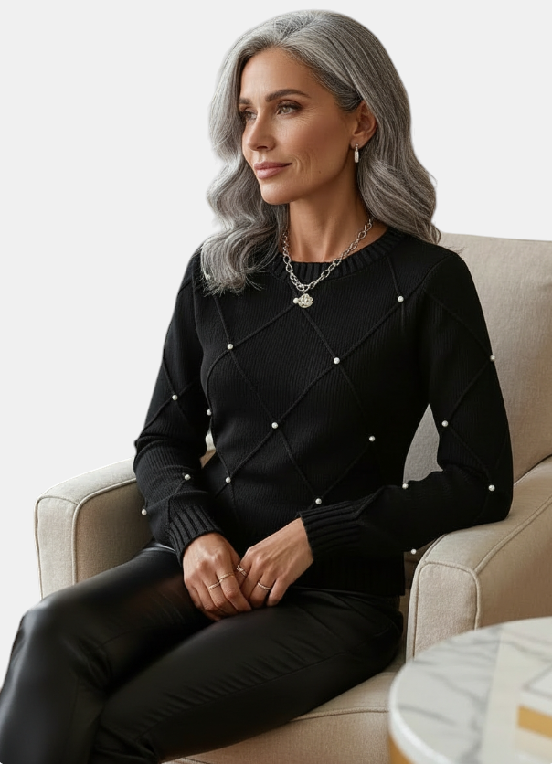 Marguerite™ – Elegante Pulli mit zarte Perle