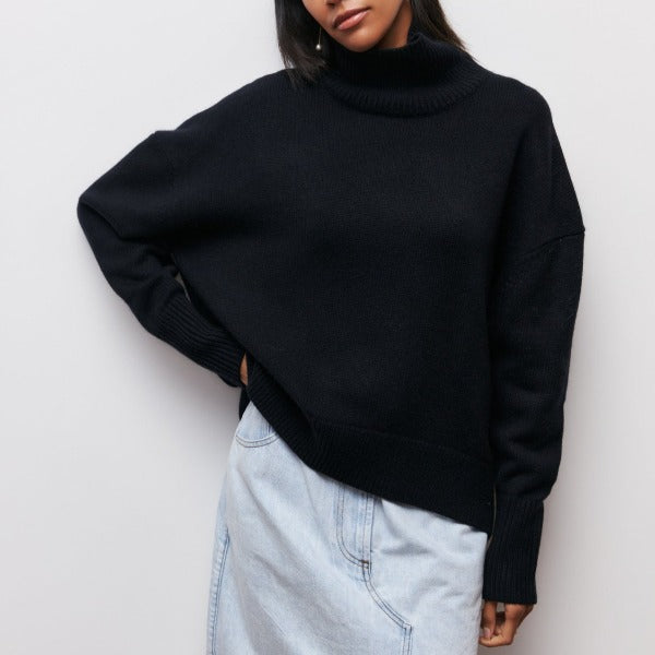 Katrielle – bequemer Rollkragenpullover