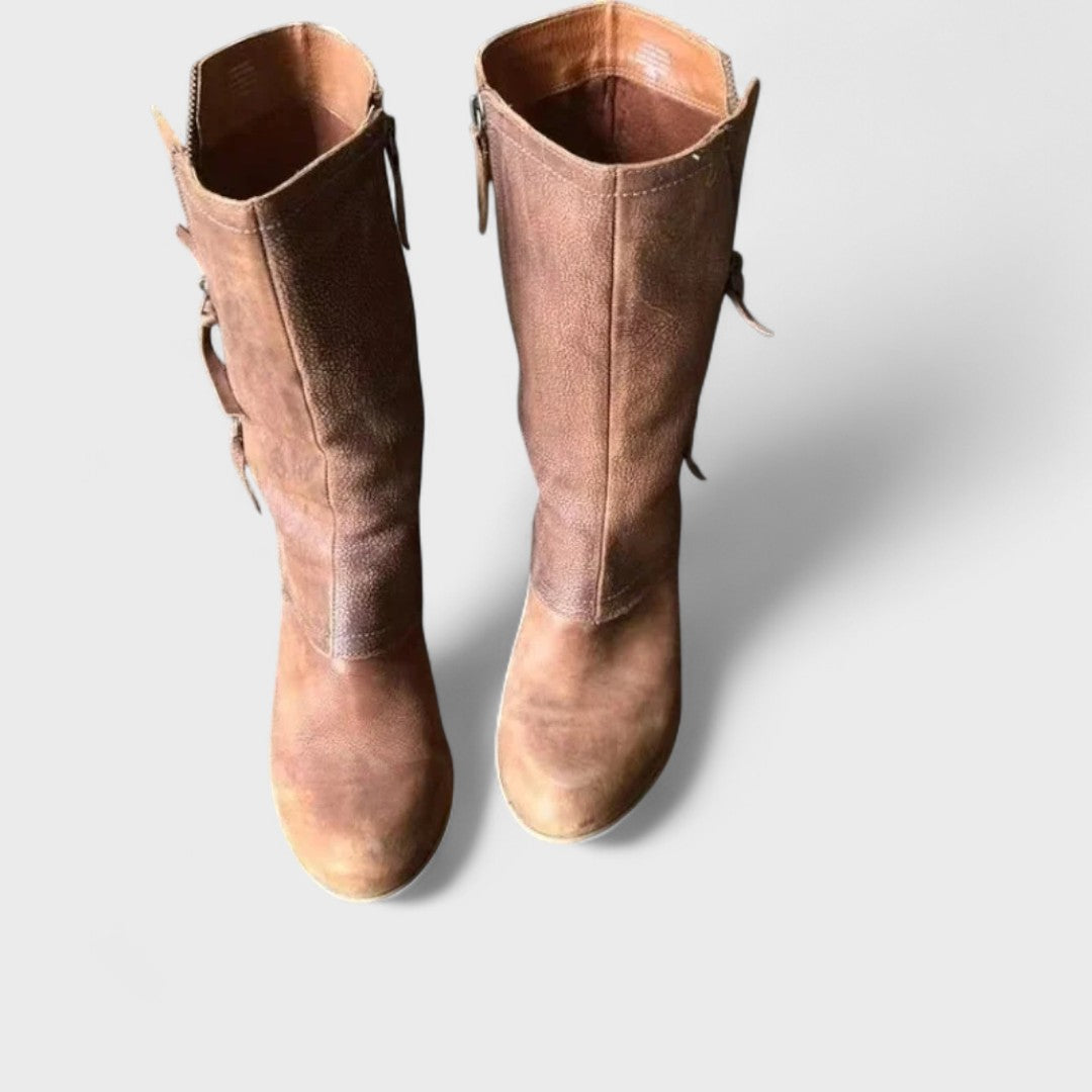 Alma - Vintage-Stiefel bis zur Wadenmitte