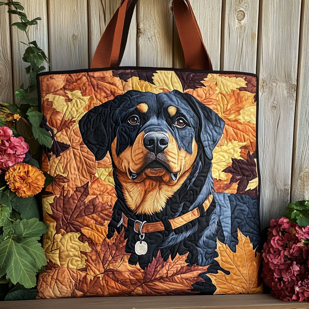 Handgmachti Tasche – dunkle Rottwiiler