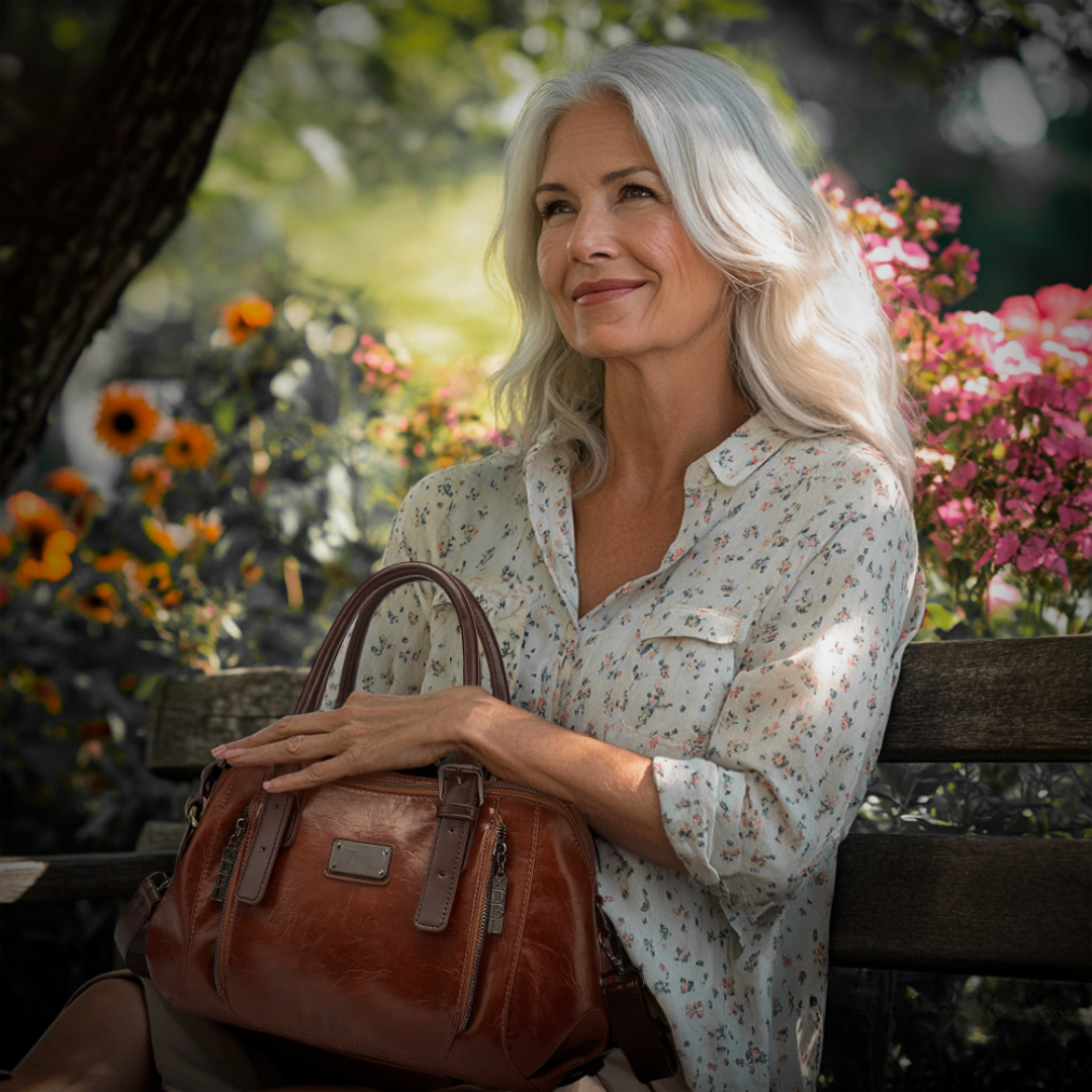 Amy™ | Zeitlose Luxus-Handtasche
