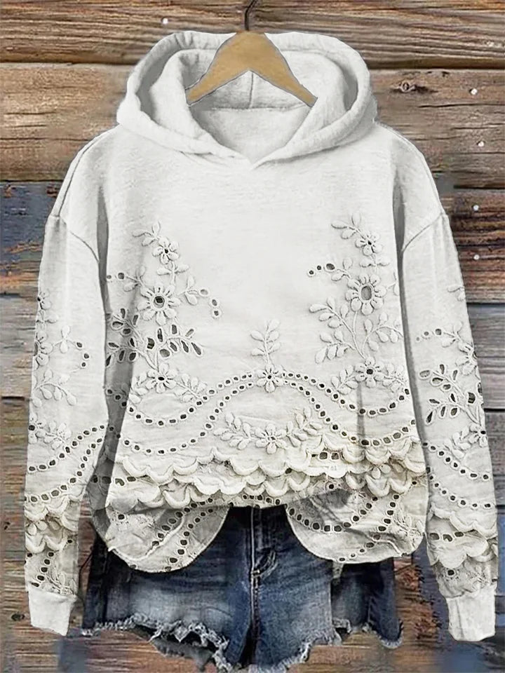 LÉONA™ | 3D-bedruckte Hoodie – Komfort & Style für de Alltag