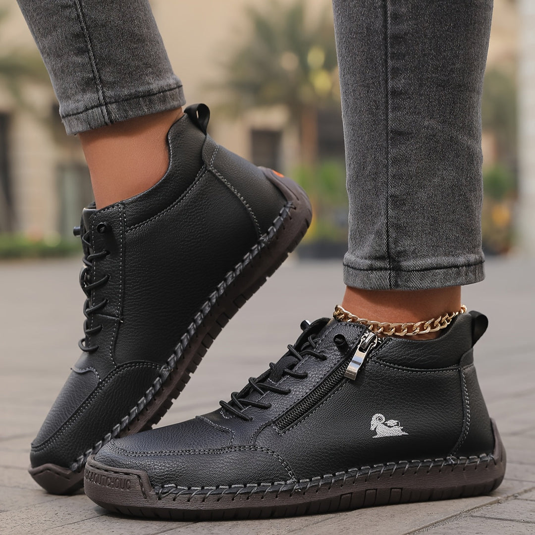 Mila – Bequemi orthopädischi Sneakers + Reissverschluss