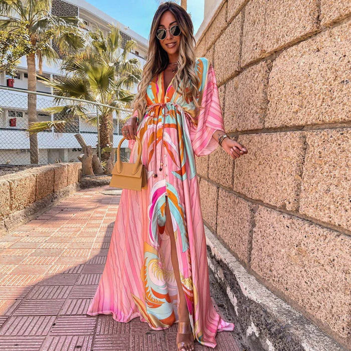 Daria - Kaftan-Kleid für den Urlaub