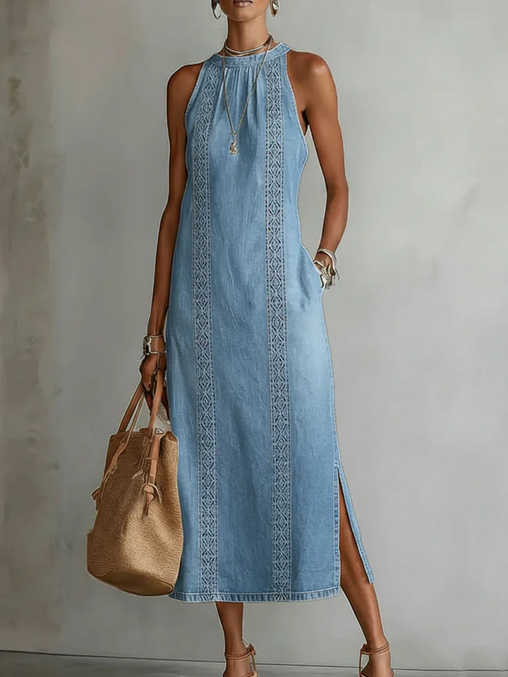 Julia™ | Retro-Spitze-Jeanschleid