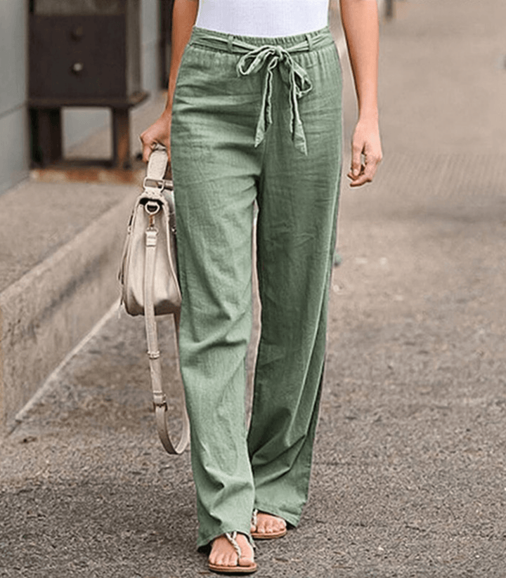 Joleen – Damen-Freizeitpants mit Kordelzug und elastischem Bund