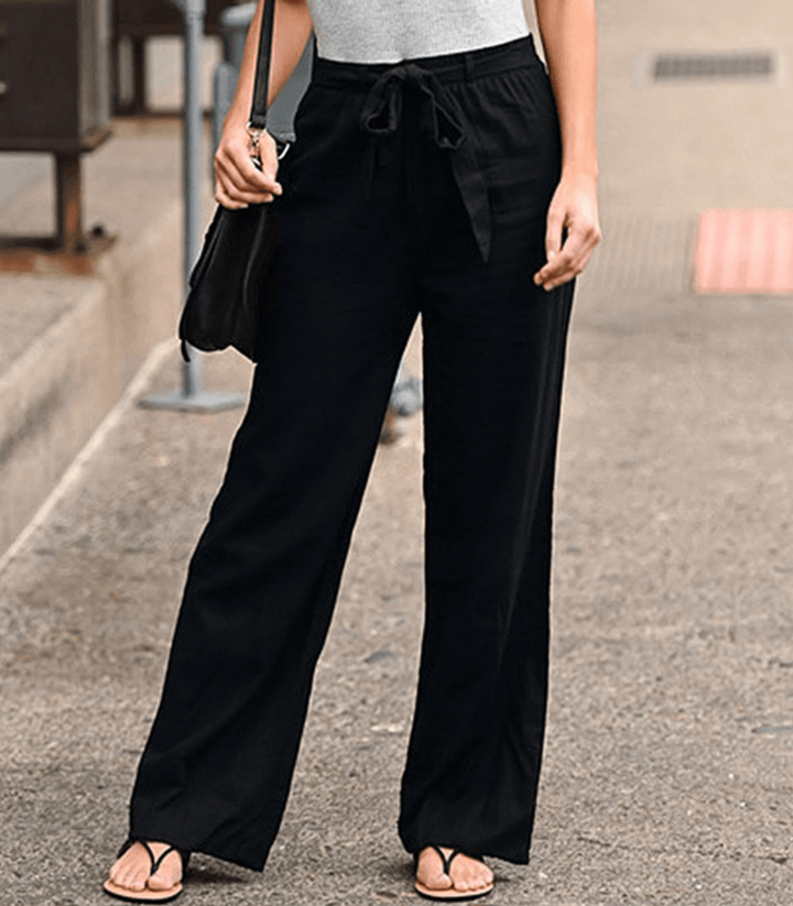 Joleen – Damen-Freizeitpants mit Kordelzug und elastischem Bund