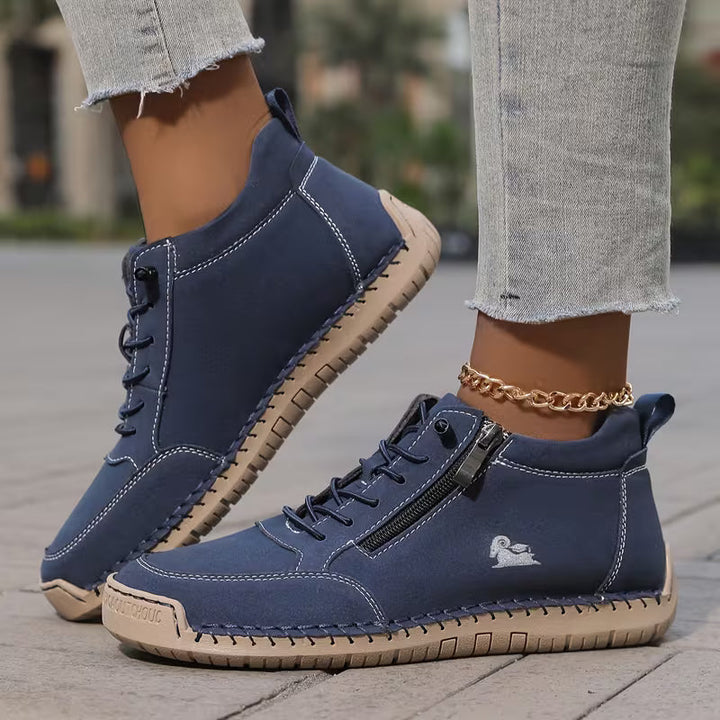 Mila – Bequemi orthopädischi Sneakers + Reissverschluss
