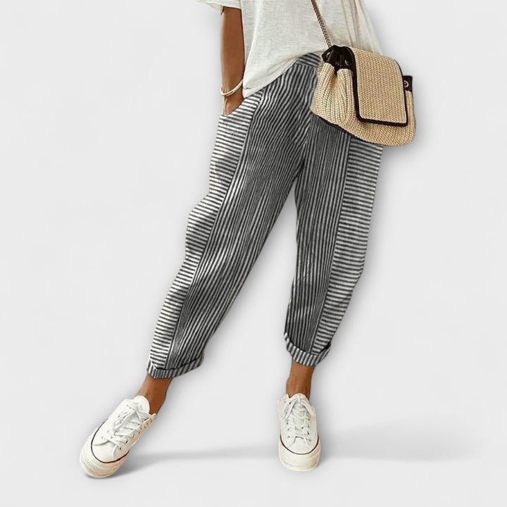 Sanne - Bequemi gstreifi Hose
