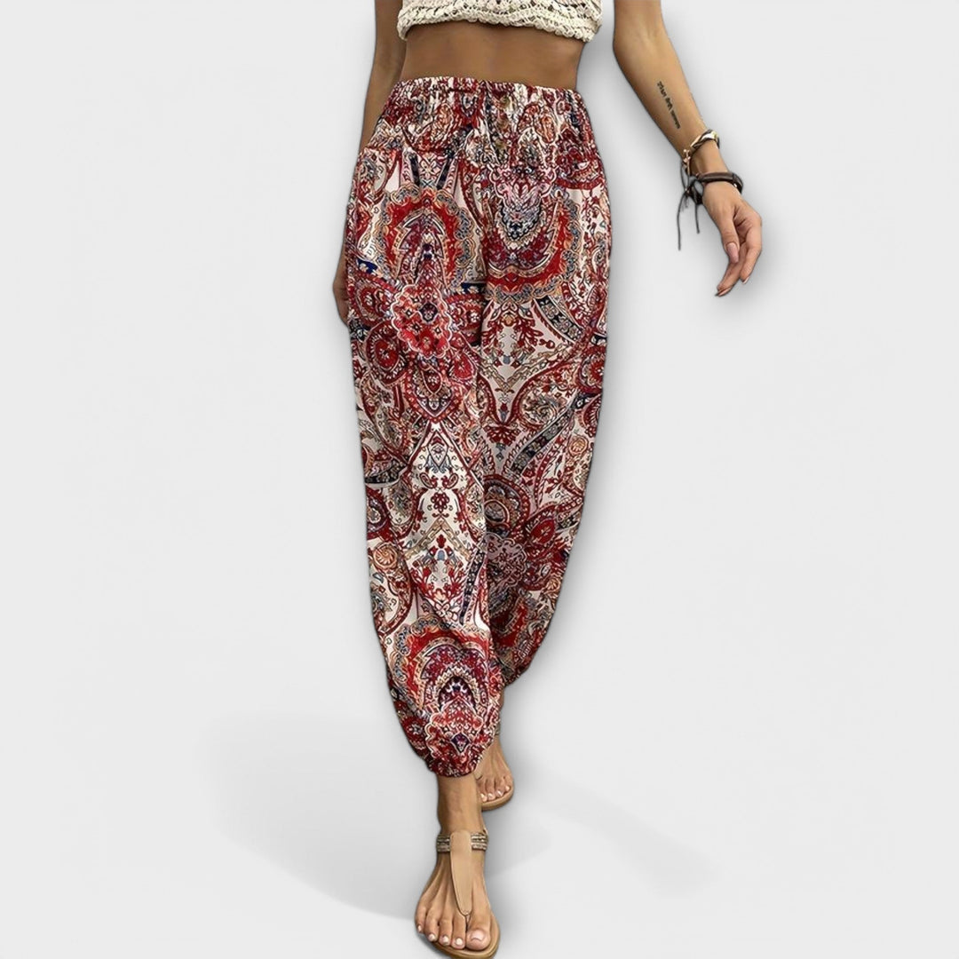 Anna – Hose mit ethnografischem Muster