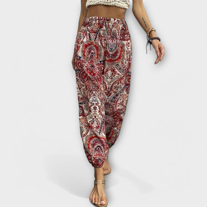 Anna – Hose mit ethnografischem Muster