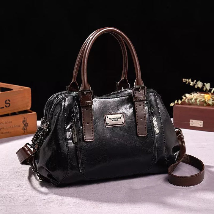 Katherine – luxuriösi Statement-Läderhandtasche
