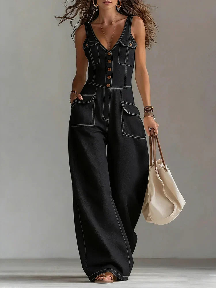 Sophie™ | Lockerer Jeans-Overall
