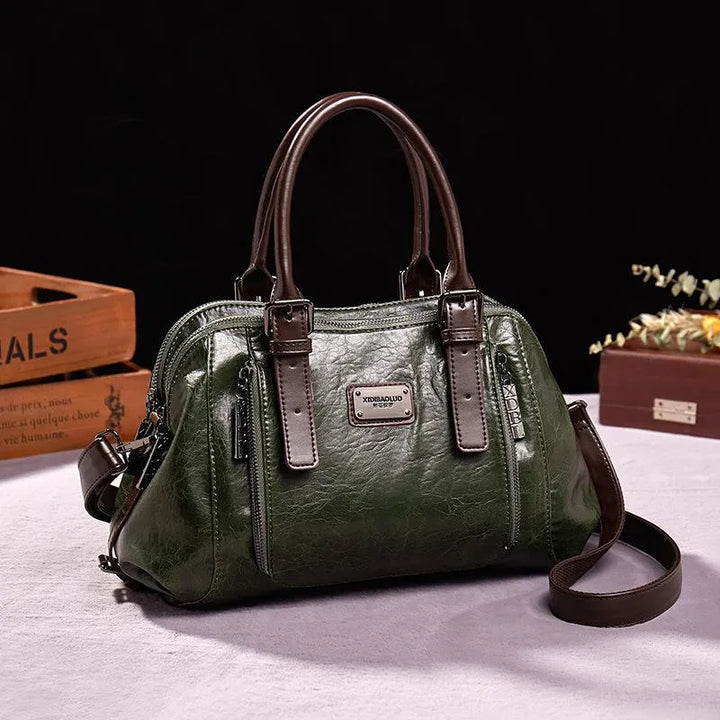 Katherine – luxuriösi Statement-Läderhandtasche