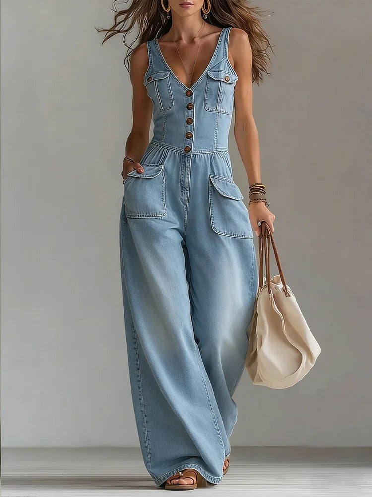 Sophie™ | Lockerer Jeans-Overall