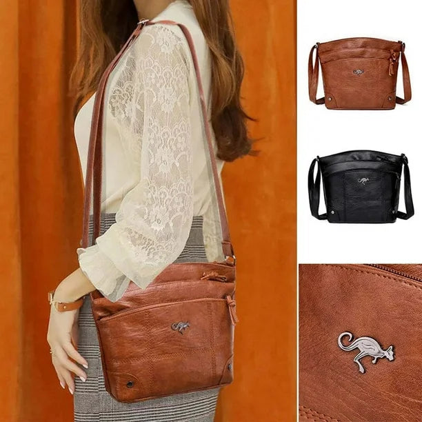 Judith – Eleganti Lederhandtasche mit Signatur