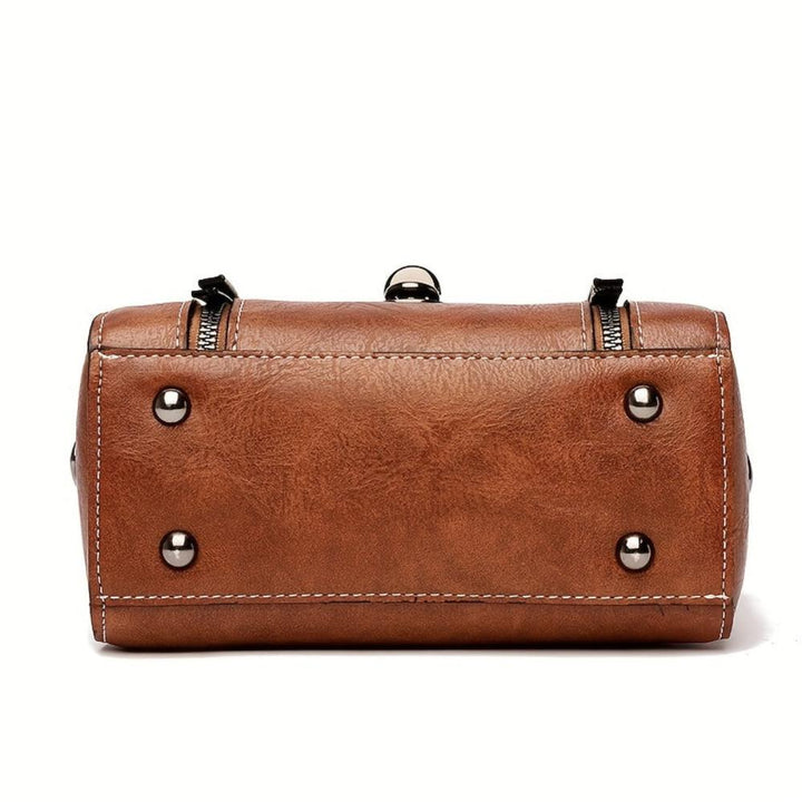 Zoe – Zeitlos elegante Lederschultertasche