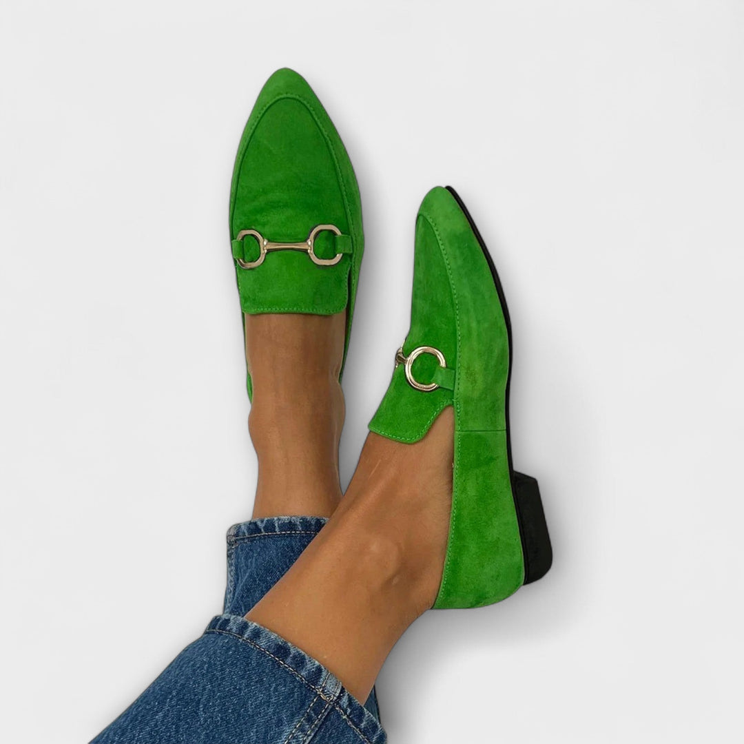 Klara – Grüeni Spitz-Slipper