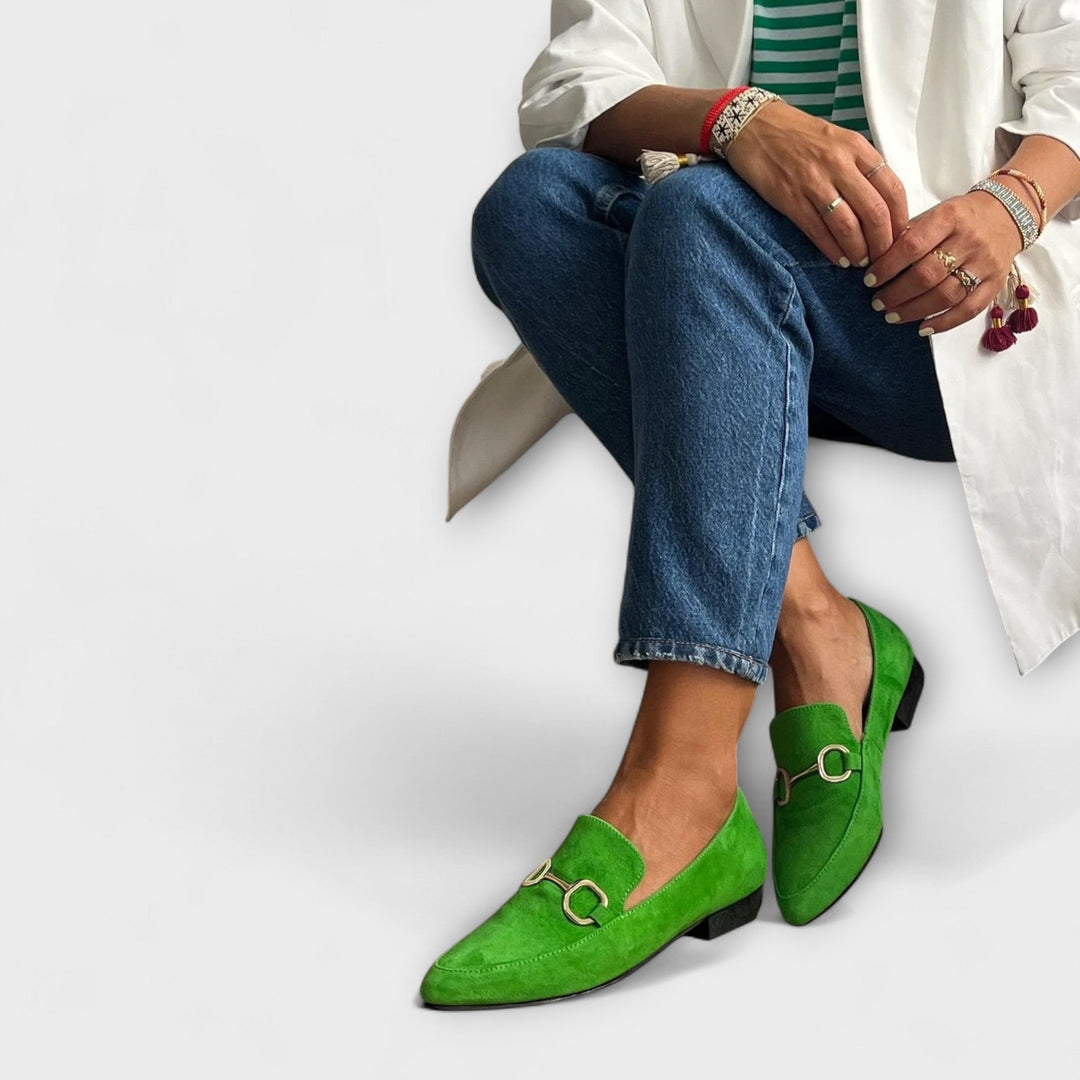 Klara – Grüeni Spitz-Slipper