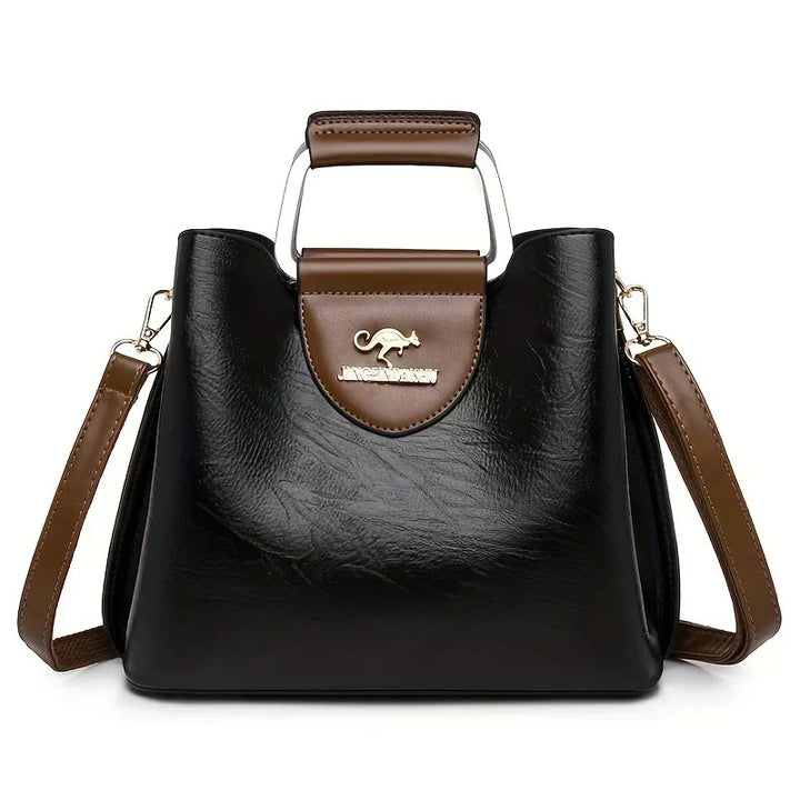 Isabella – Schicki Leder-Chübeltasche