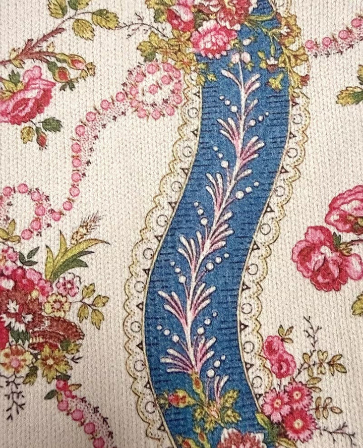 Eulalia – Cardigan mit Kletterrose uf em Bändeli