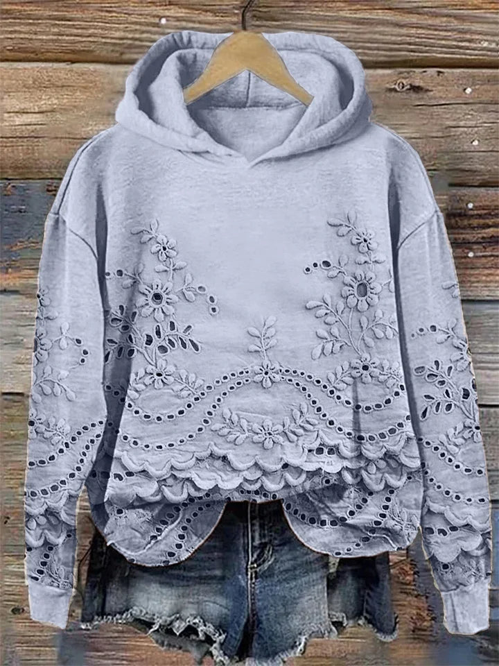LÉONA™ | 3D-bedruckte Hoodie – Komfort & Style für de Alltag