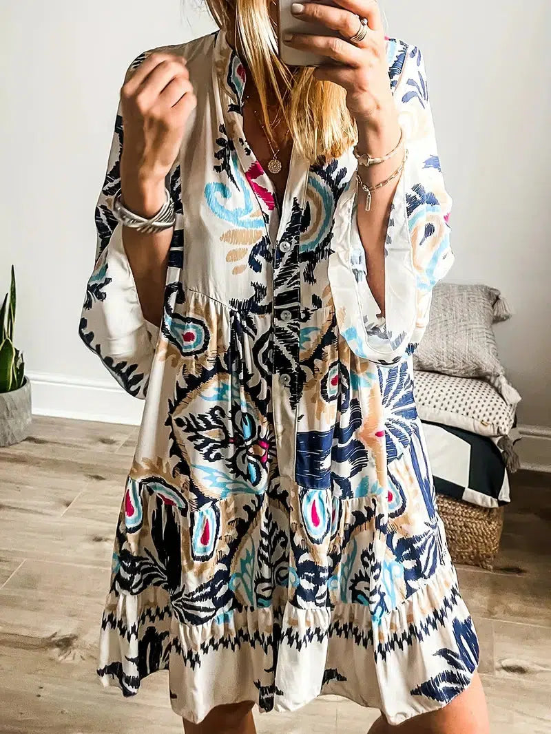 Veronique - Boho-Tunikkleid