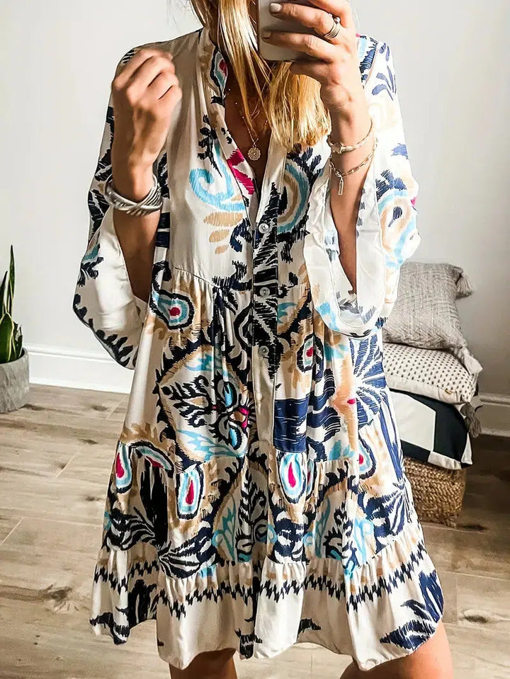Veronique - Boho-Tunikkleid