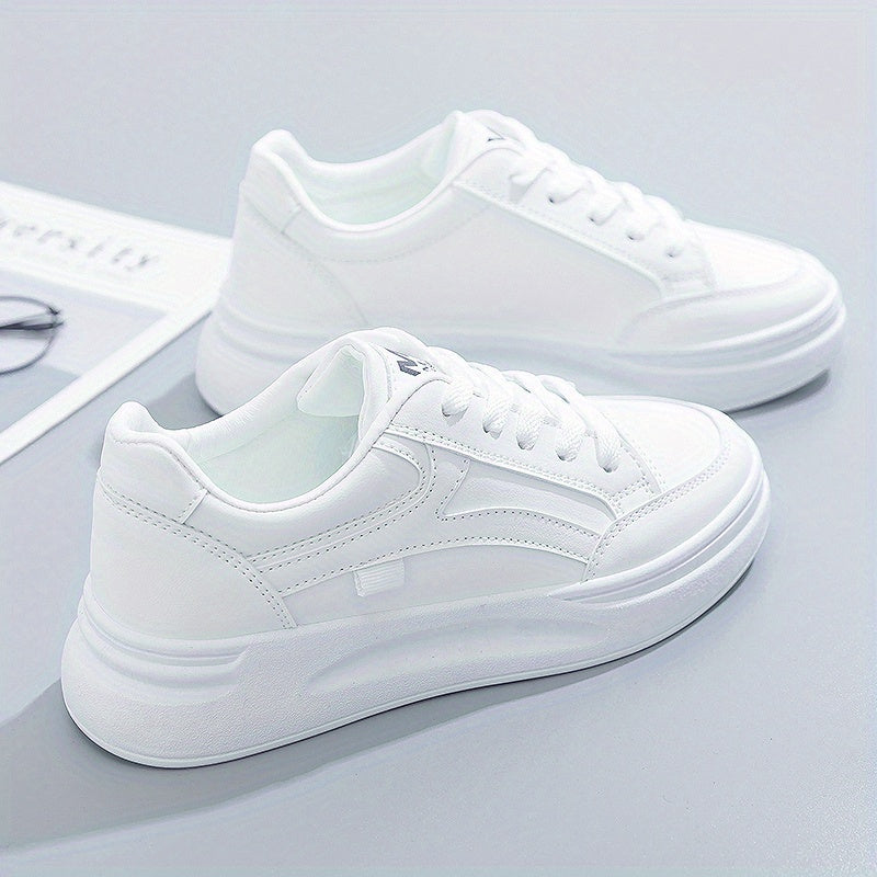 Chic weiße Sneakers mit leichtem Tragekomfort