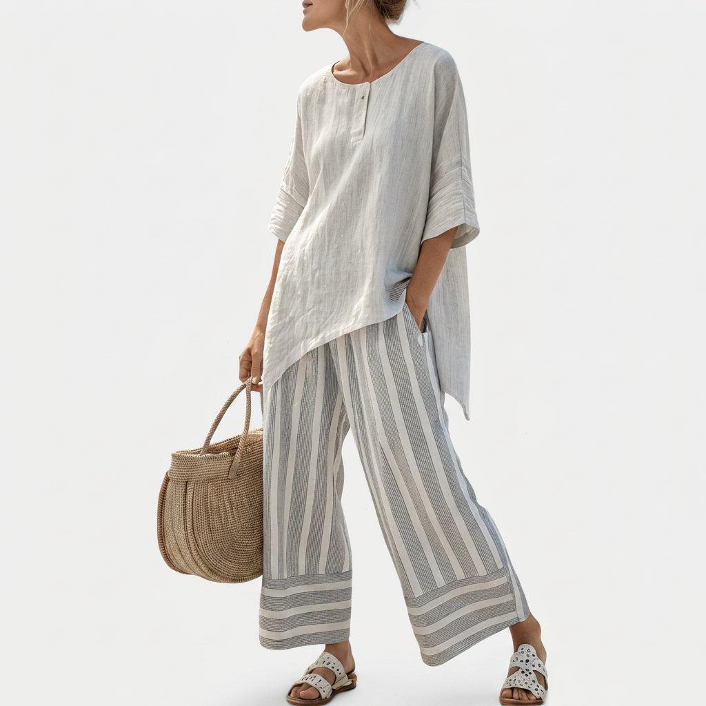 Clarisse – Set asymmetrischi Bluse