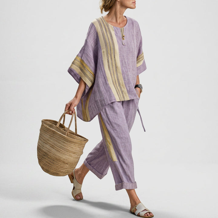Lorena – Boho-Set us Leine und Bambus