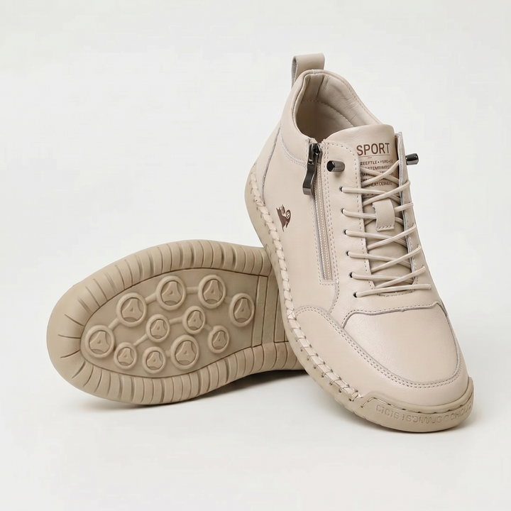 Mila – Bequemi orthopädischi Sneakers + Reissverschluss