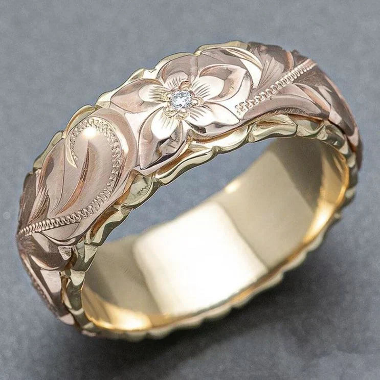 Elegante Goldring für jede Aalaag