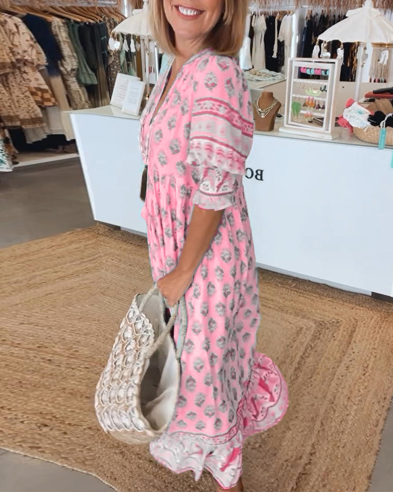 Verity - Boho-Kleid