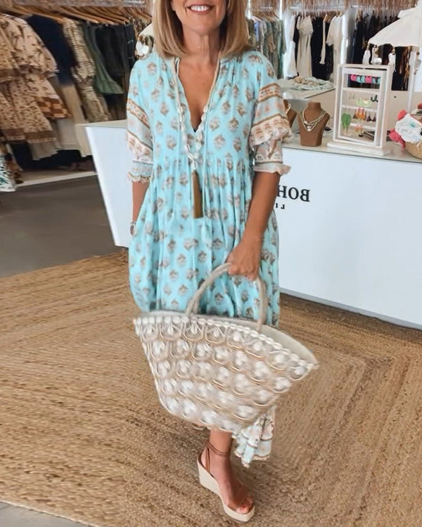 Verity - Boho-Kleid