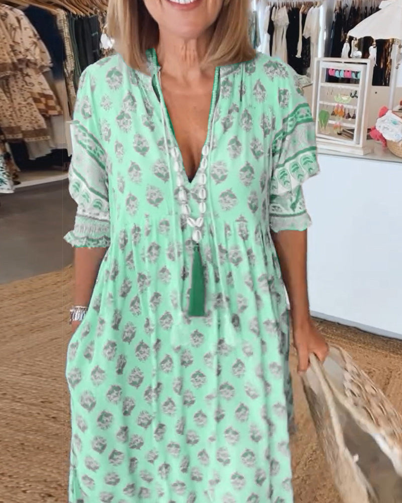 Verity - Boho-Kleid