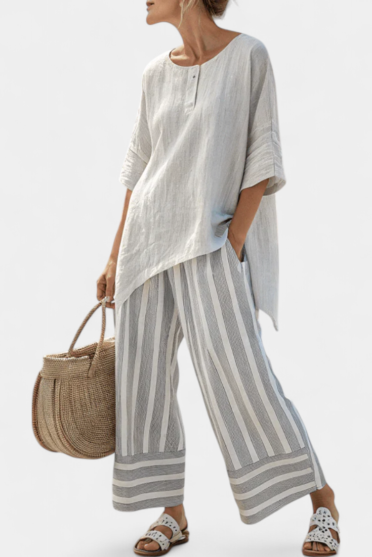 Clarisse – Set asymmetrischi Bluse